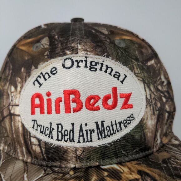 Airbedz SnapBack Hat Truck Bed Air Mattress Realtree Camo Adjustable - Picture 4 of 10